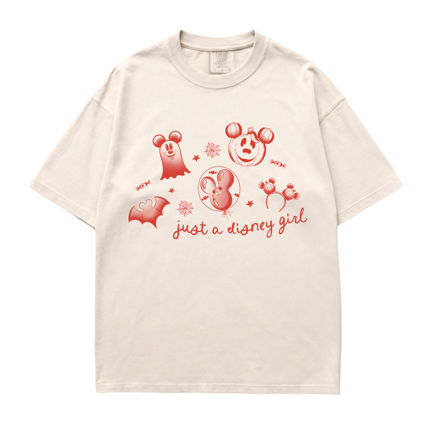 Spooky Girl Collage Tee