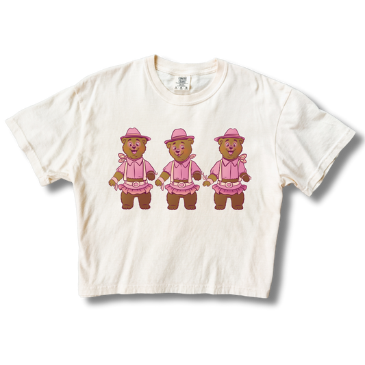 Sun Bonnet Trio Crop