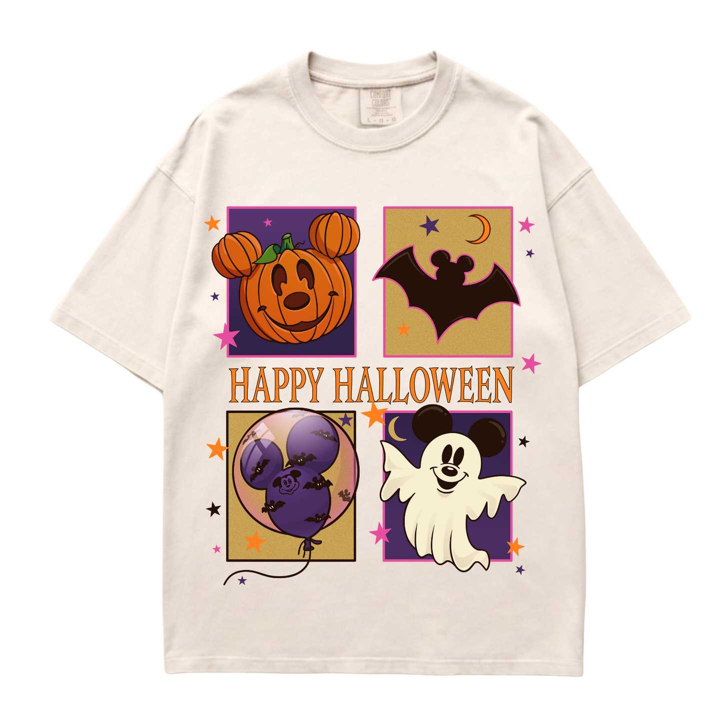 Happy Halloween Vintage Inspired Tee