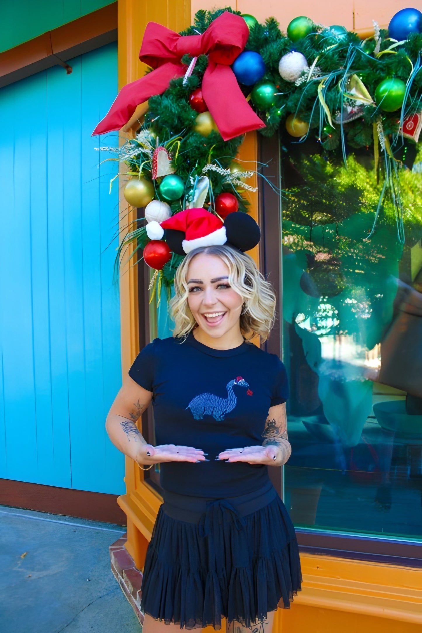 Crystal Gertie Baby Tee