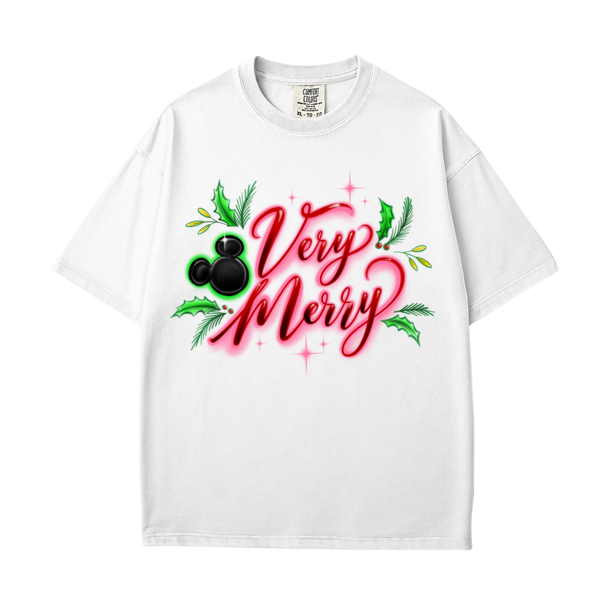 Very Merry Graffiti Tee