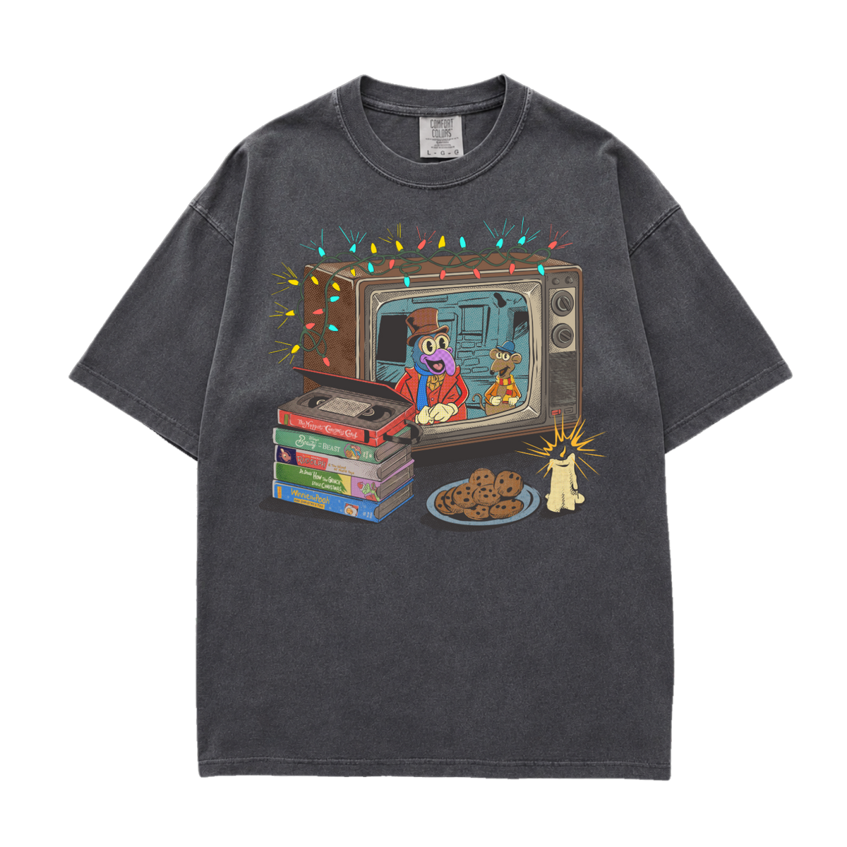Retro Christmas Movies Tee