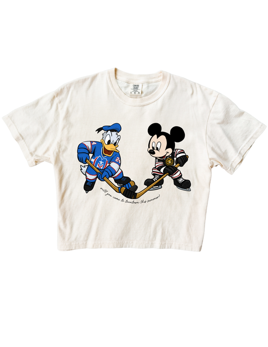 Will You Come To Toowntown This Summer? Crop Tee