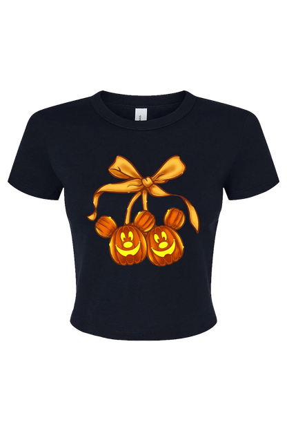 Coquette Pumpkin Baby Tee