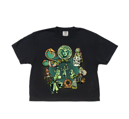 NBC x Haunted Mansion Boxy Crop