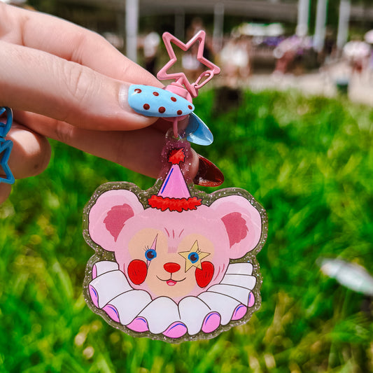 Shellie May Clown Bag Charm