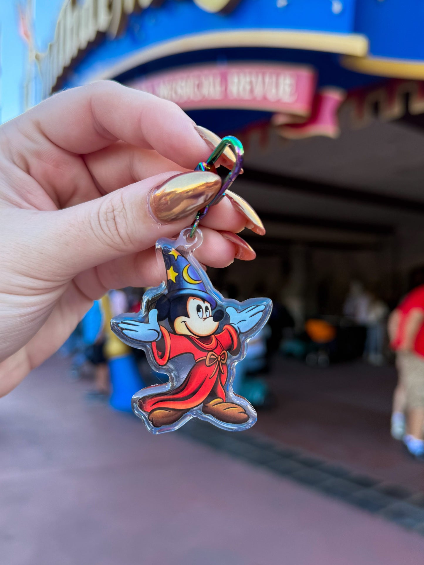 Sorcerer Mickey Bag Charm