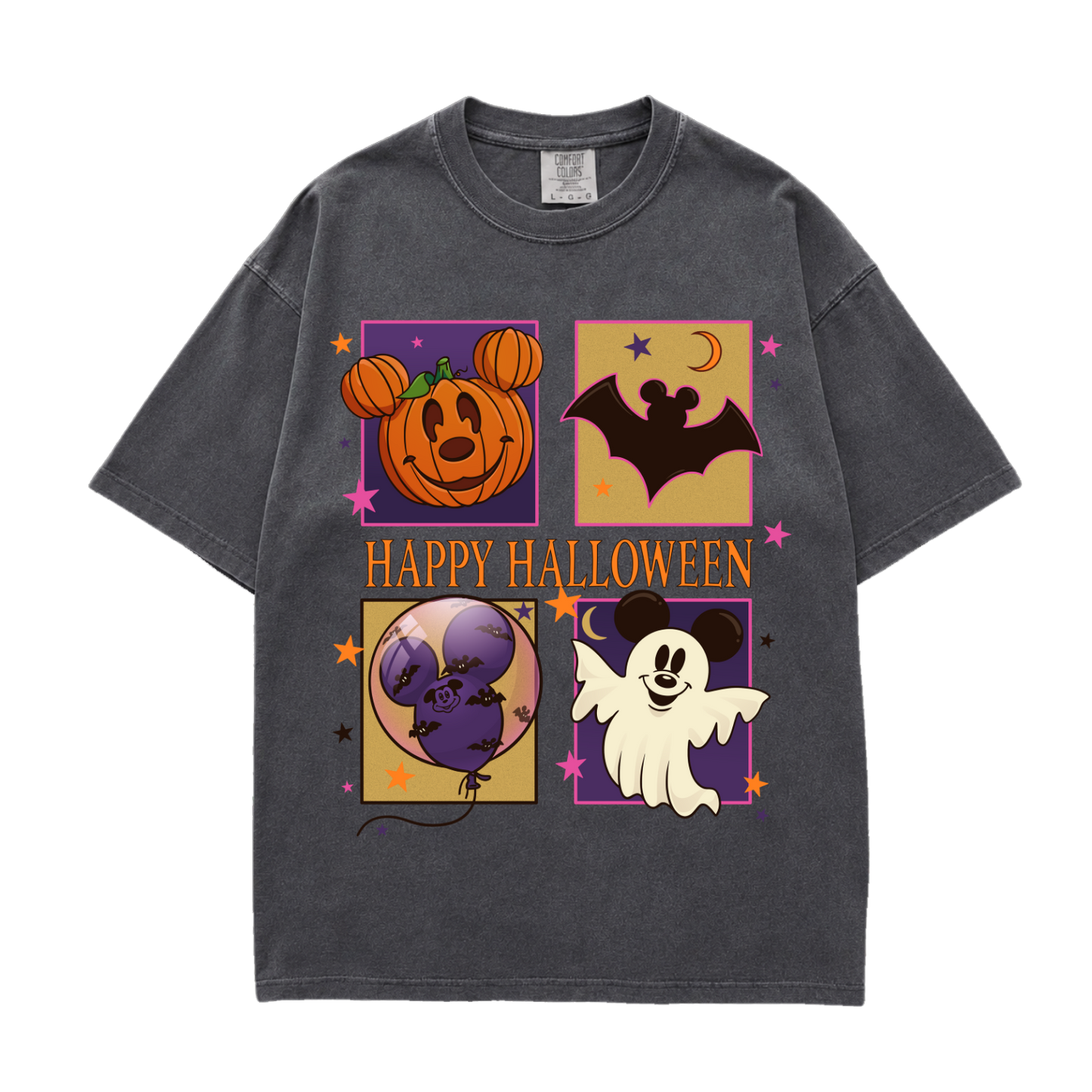 Happy Halloween Vintage Inspired Tee