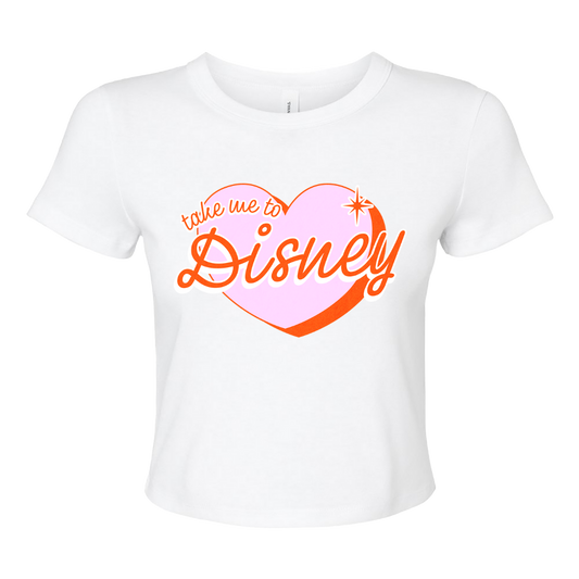 Take Me To Disney Baby Tee