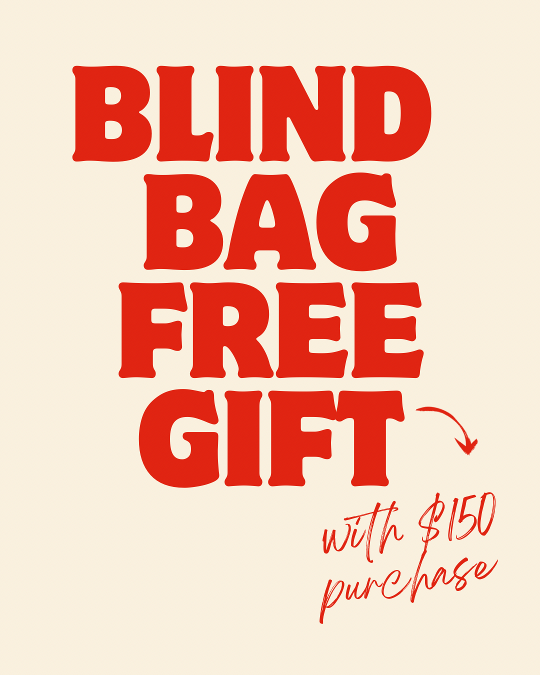 BLIND BAG FREE GIFT