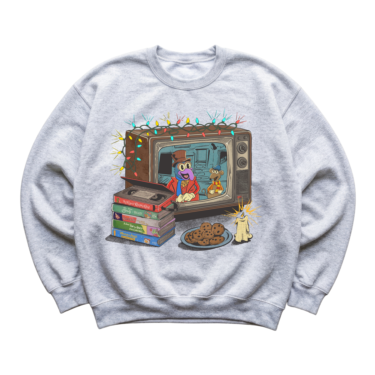 Retro Christmas Movies Sweatshirt