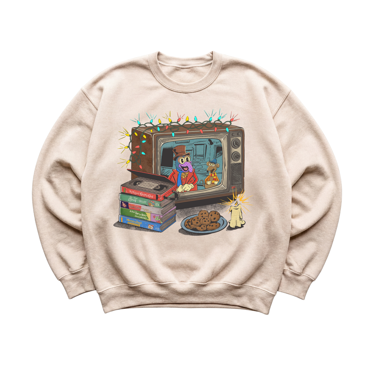 Retro Christmas Movies Sweatshirt