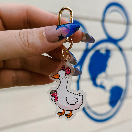 Silly Goose At The Parks Mini Bag Charm