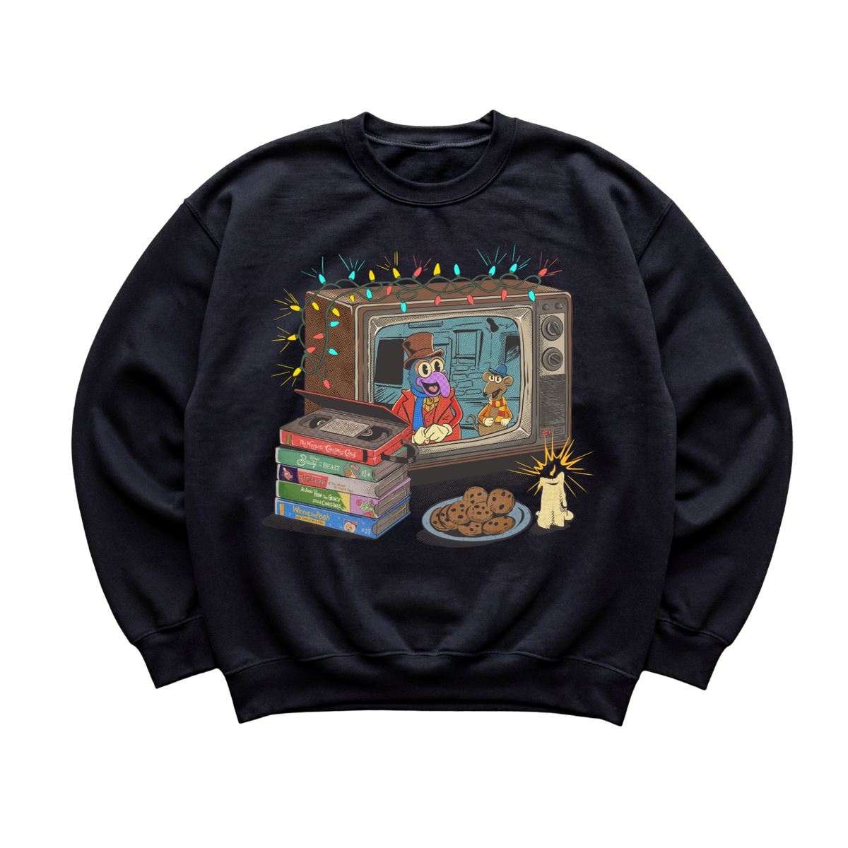 Retro Christmas Movies Sweatshirt