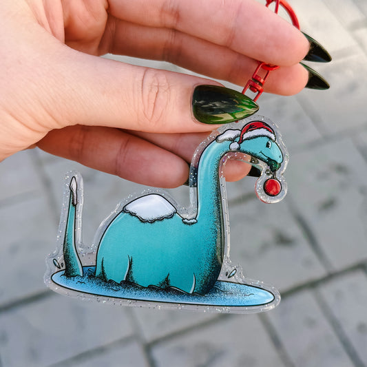 Santa Gertie Bag Charm