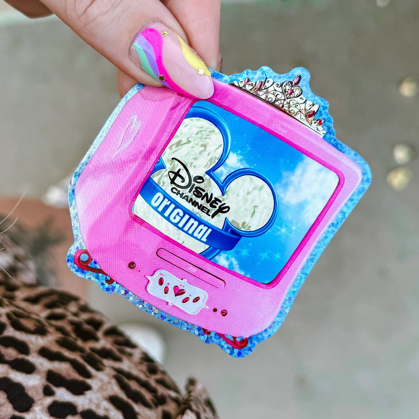 DCOM Glitter Sticker