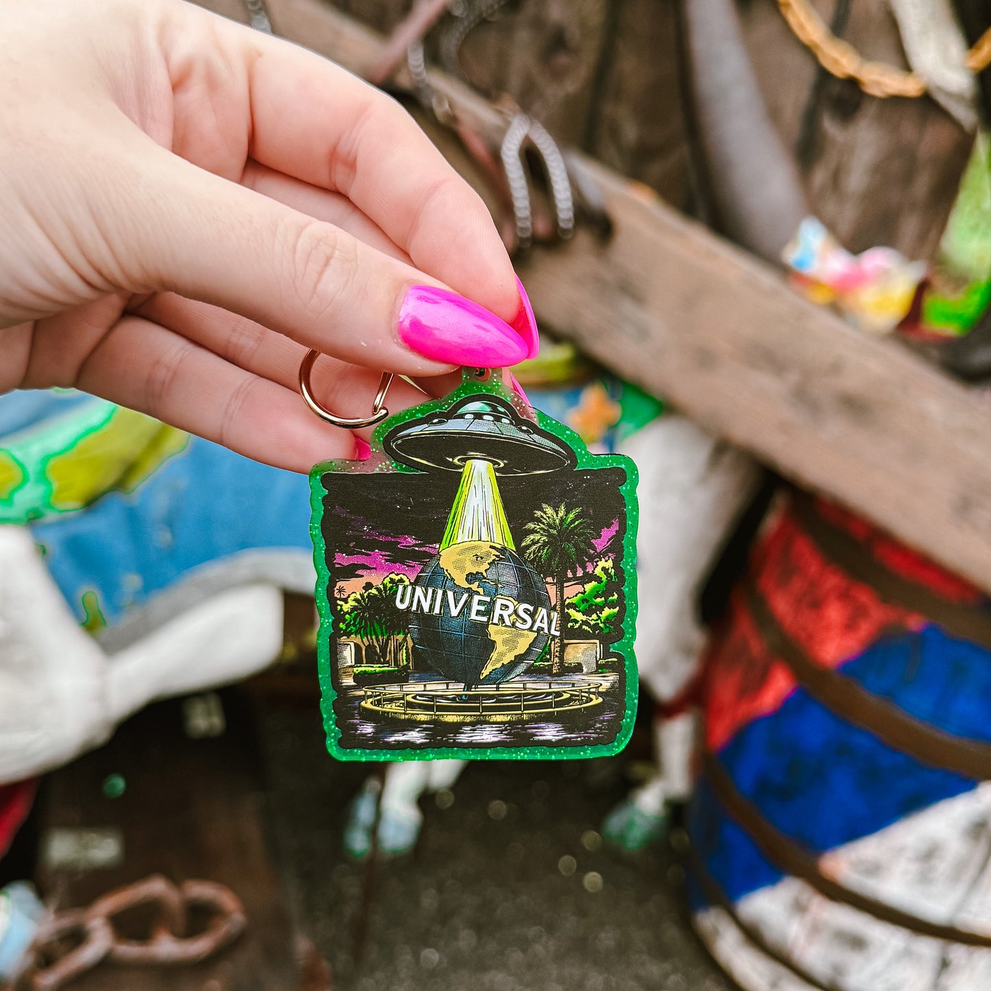 UFO Bag Charm