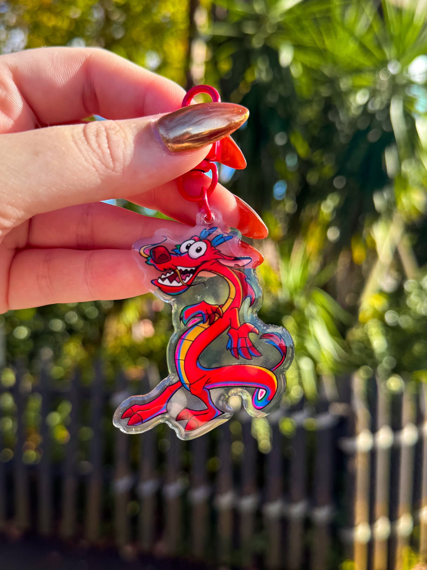 Mushu Bag Charm