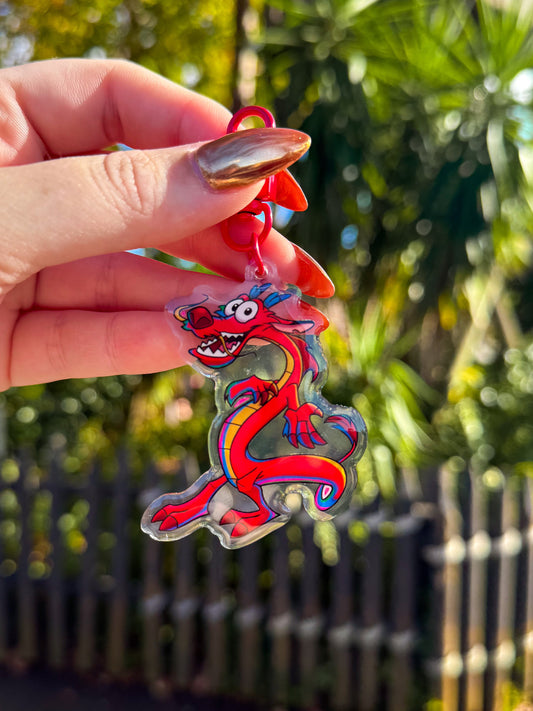Mushu Bag Charm