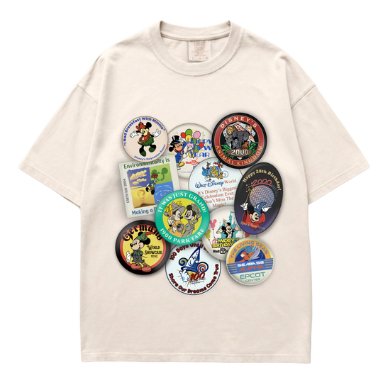 Vintage Buttons Tee