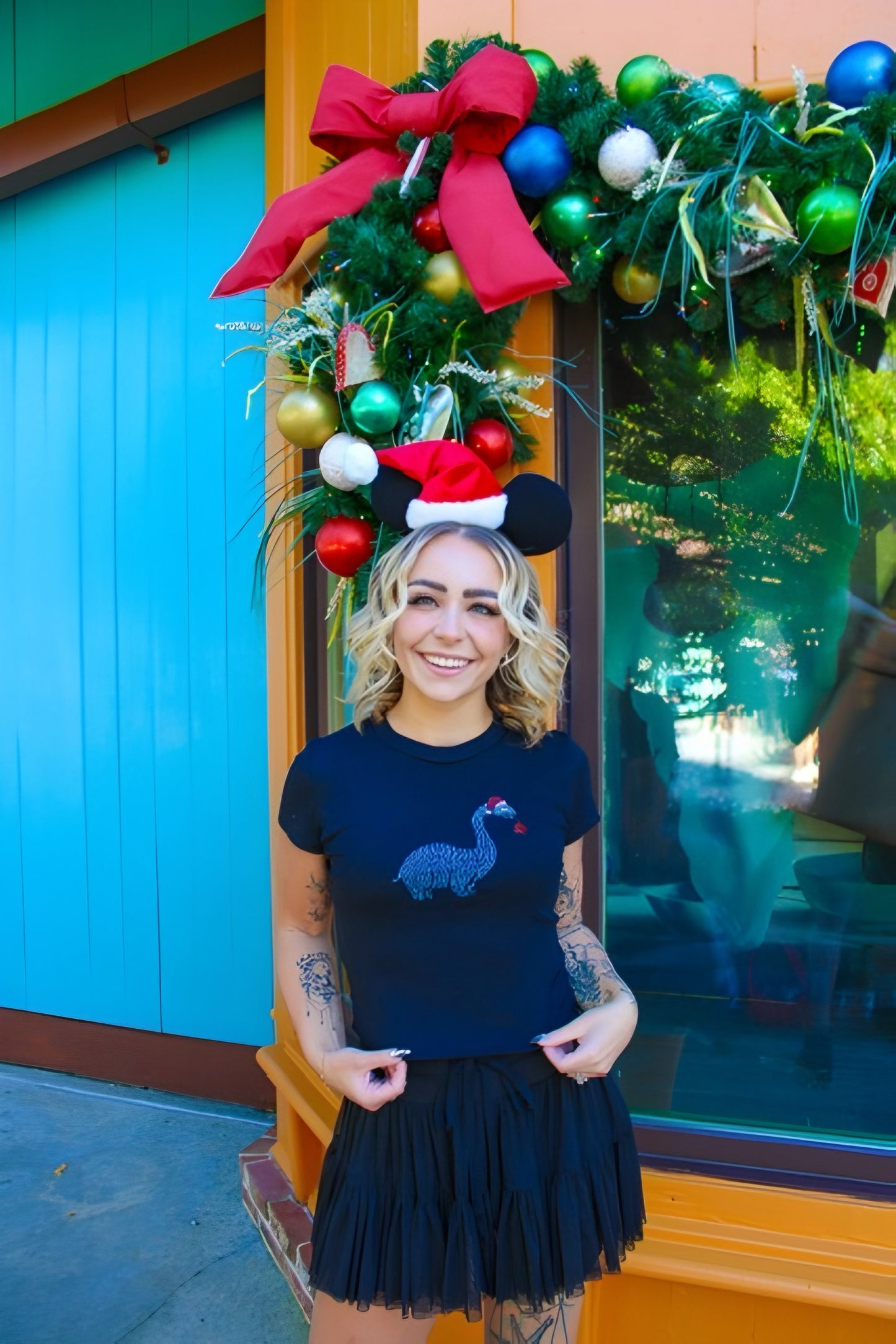 Crystal Gertie Baby Tee