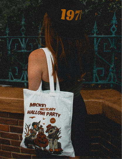 Mickey's Not So Scary Halloween Party Vintage Tote