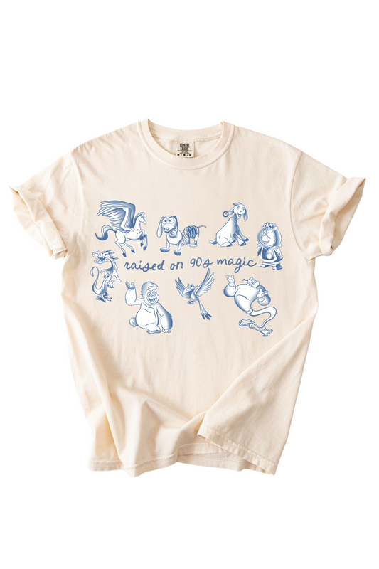 Raised on 90’s Magic Sidekicks Tee