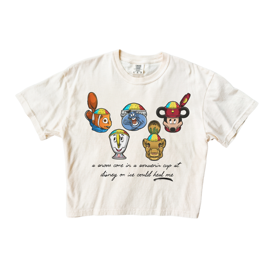 Snow Cone Crop Tee