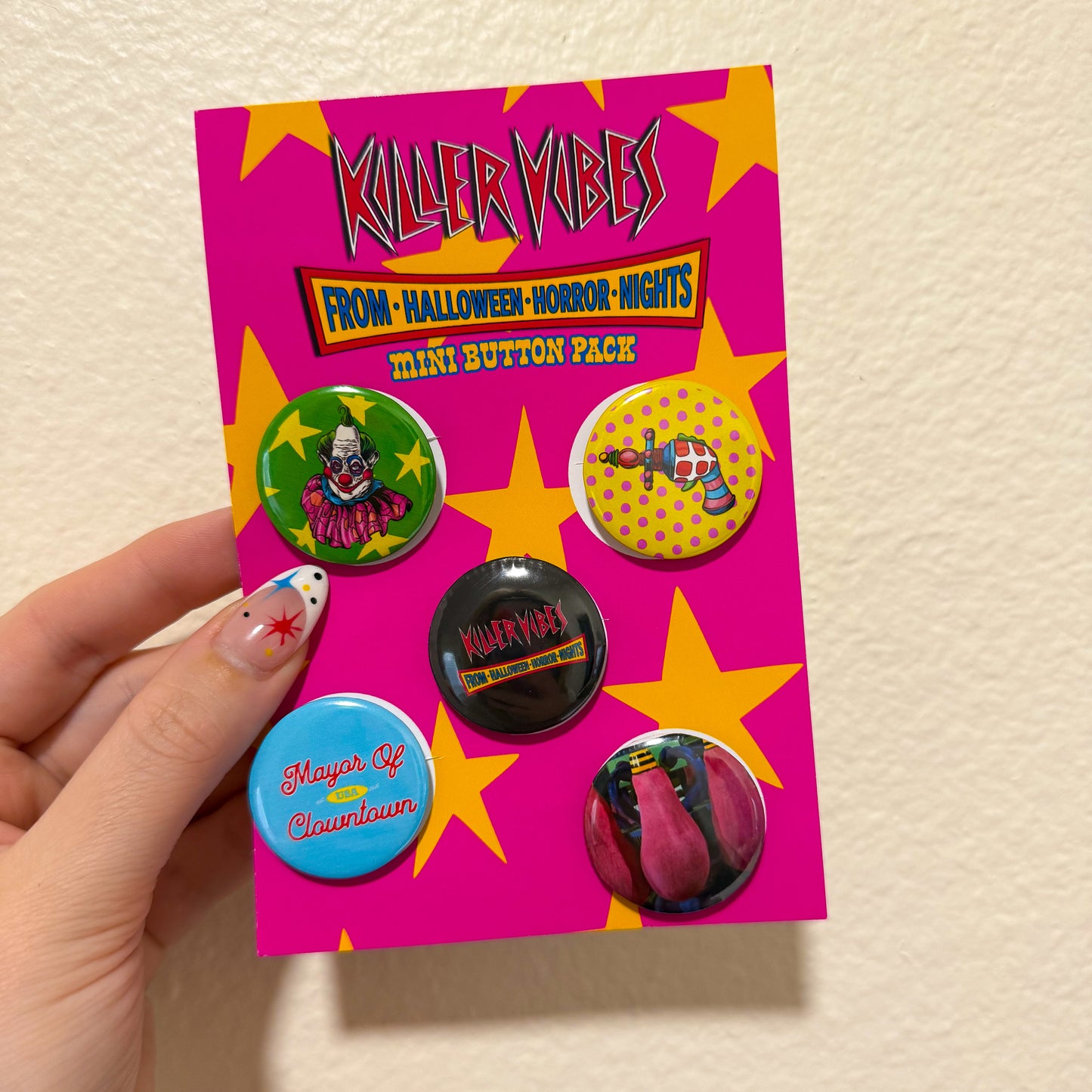 Killer Vibes Button Pack