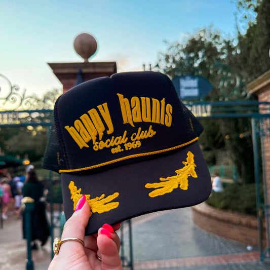 Happy Haunts Social Club Hat