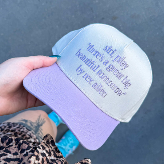 Great Big Beautiful Tomorrow Embroidered Hat