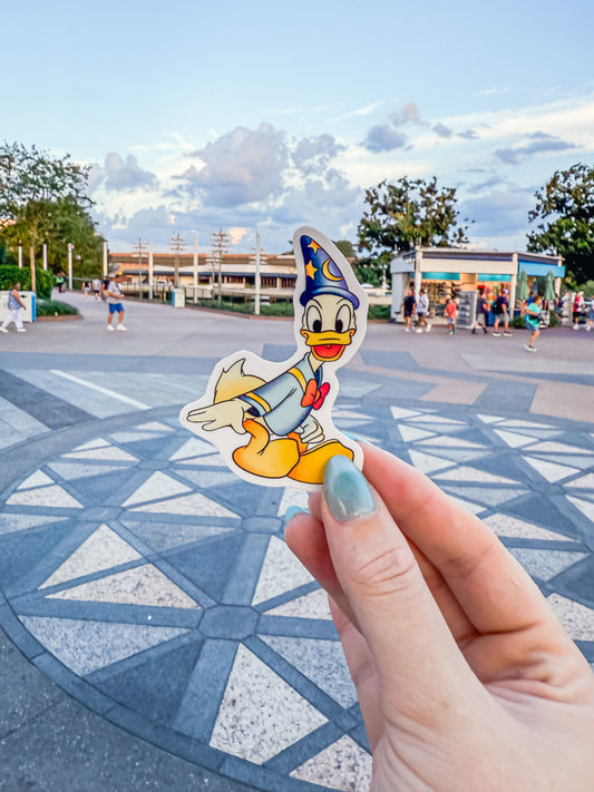 Sorcerer Donald Sticker