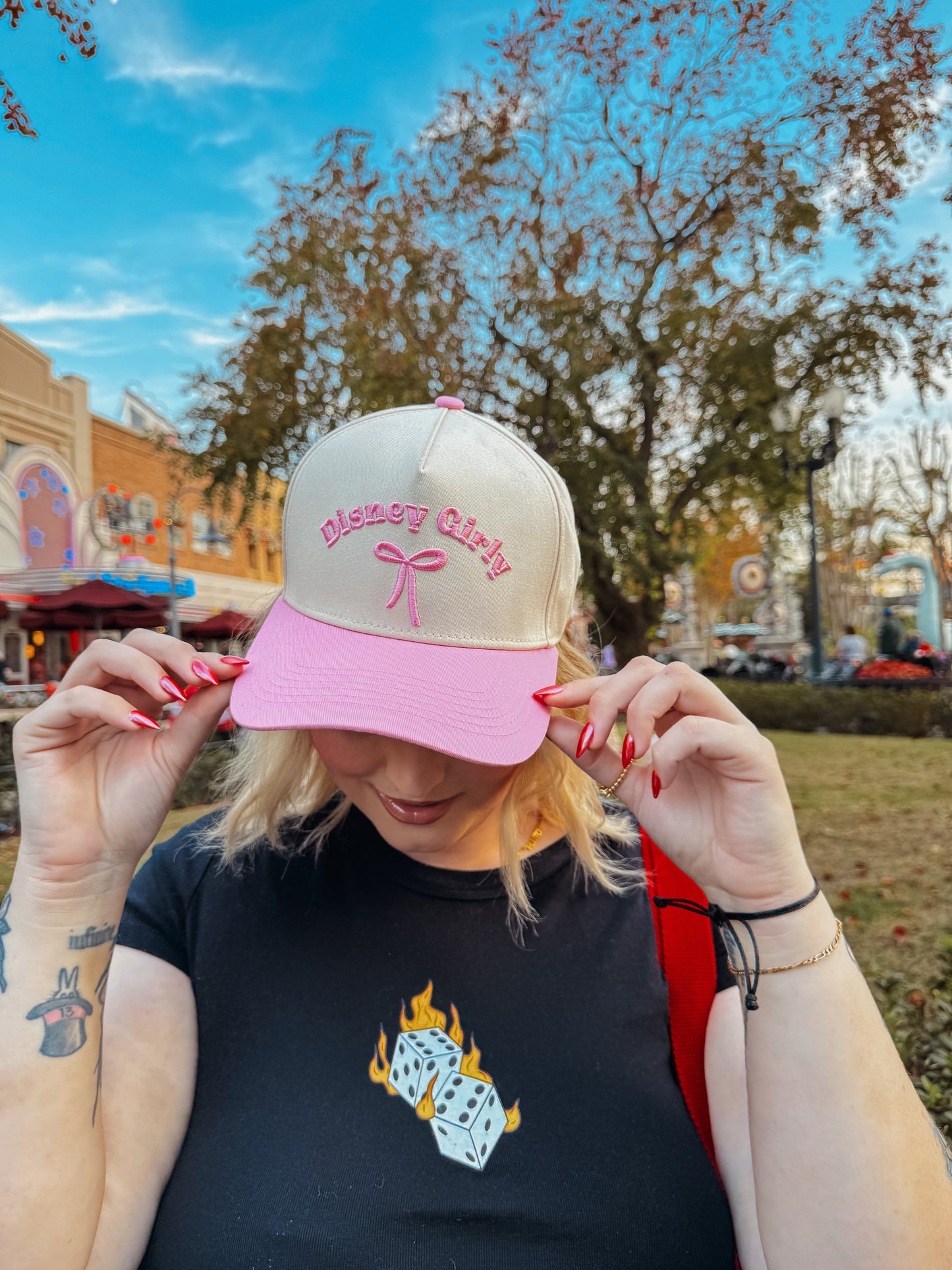 PRE ORDER Disney Girly Embroidered Hat