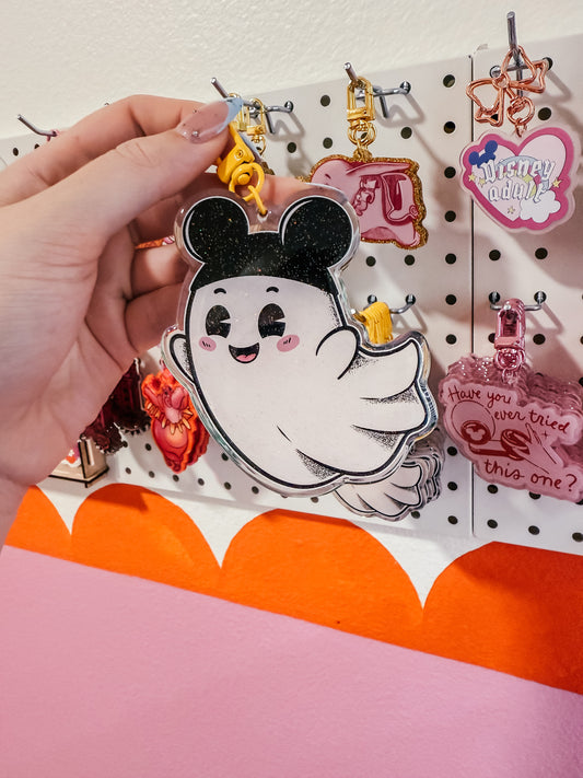Mousekteer Ghost Bag Charm