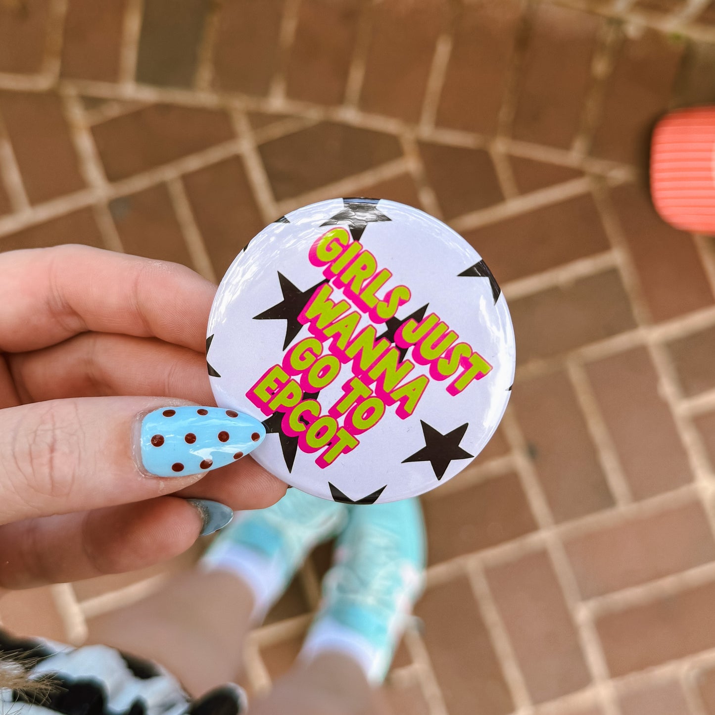 Girls Just Wanna Button