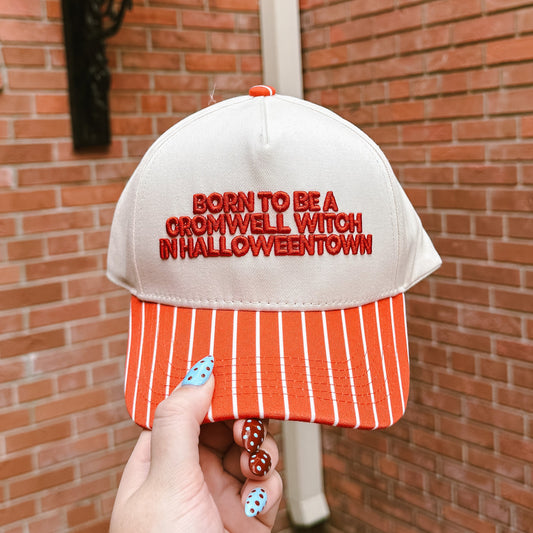 Cromwell Witch Embroidered  Hat