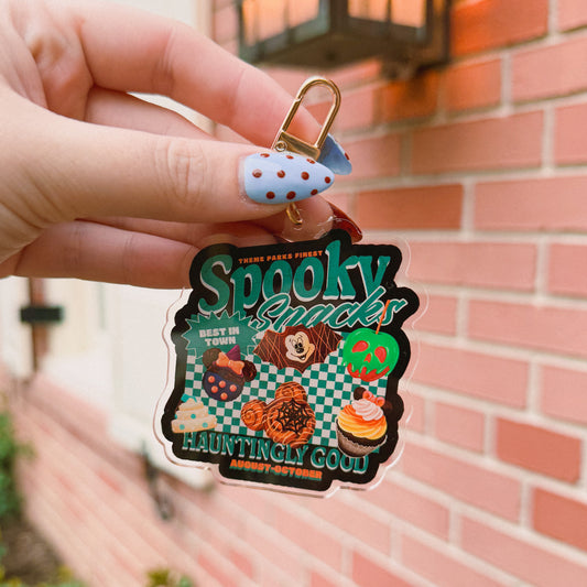 Spooky Snacks Bag Charm