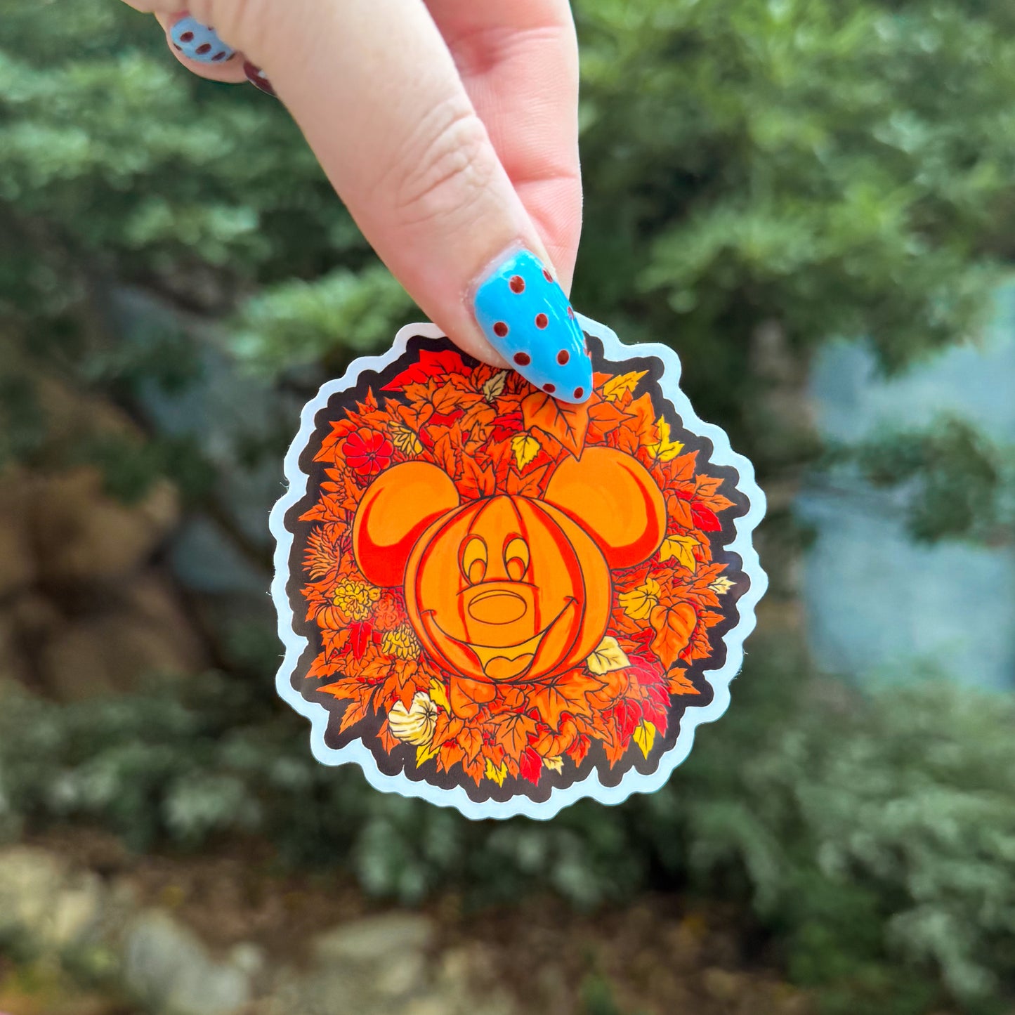Wreath Sticker