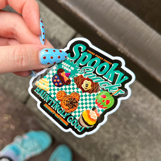 Spooky Snacks Sticker