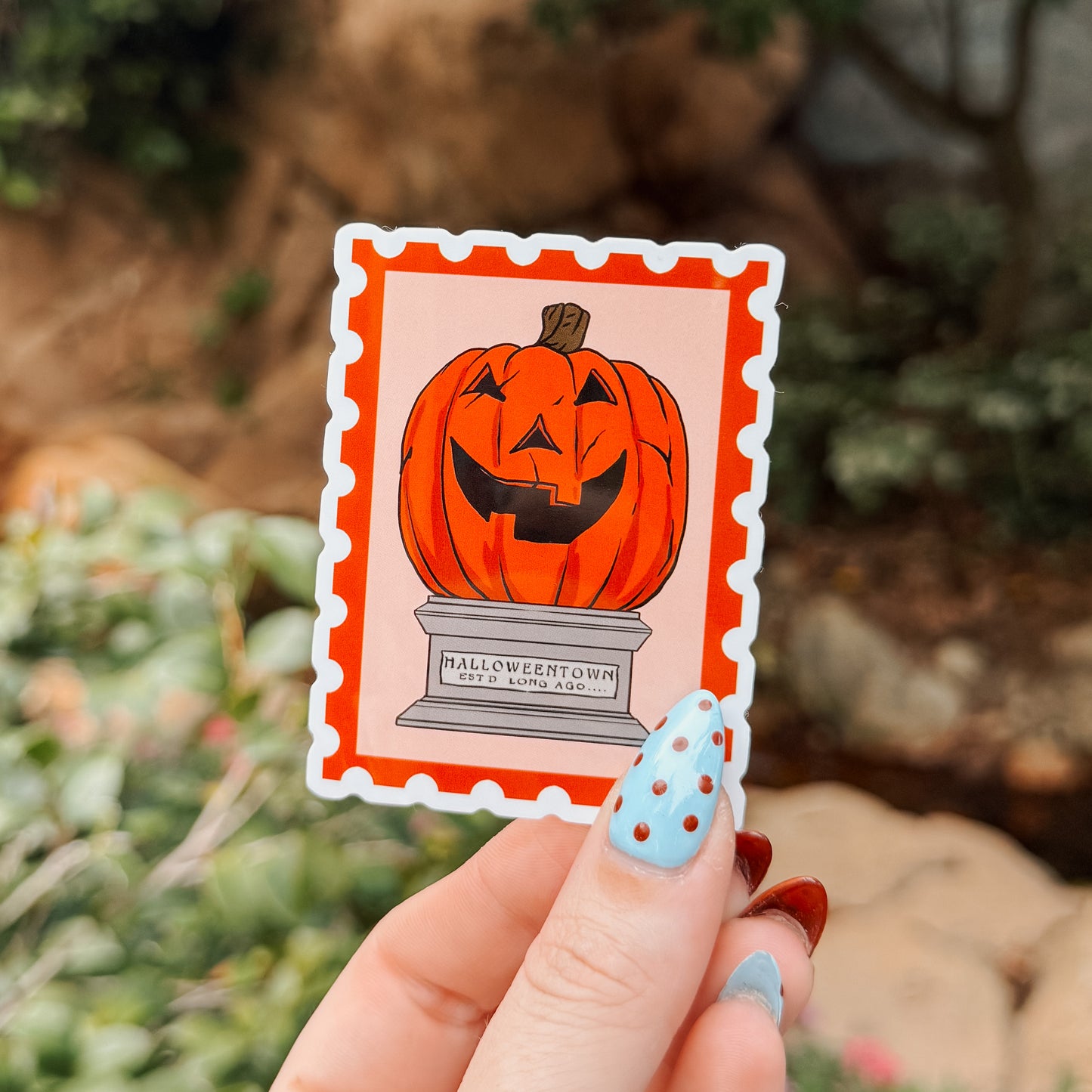 Halloweentown Stamp Sticker