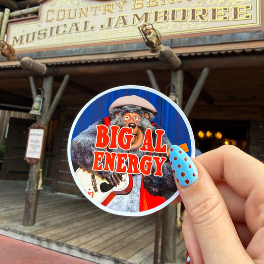 Big Al Energy Sticker