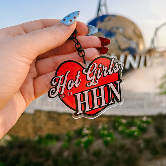 Hot Girls Go To HHN Bag Charm