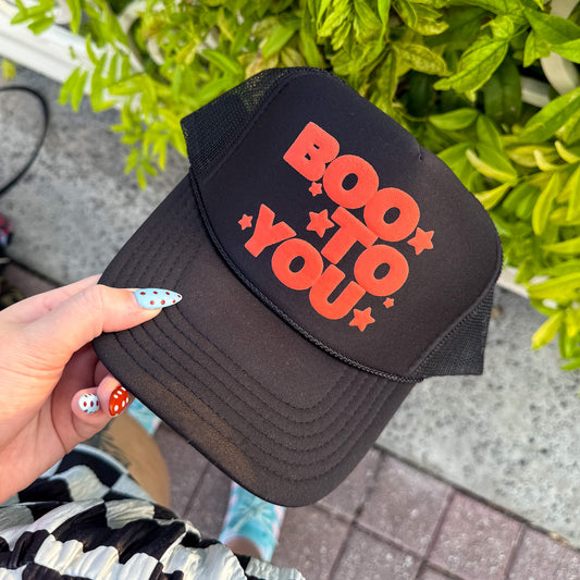 Boo To You Hat