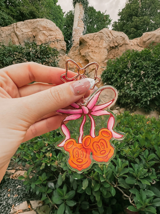 Mickey Waffle Bag Charm