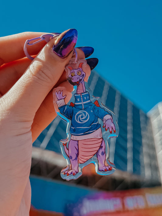 Figment Christmas Sweater Bag Charm