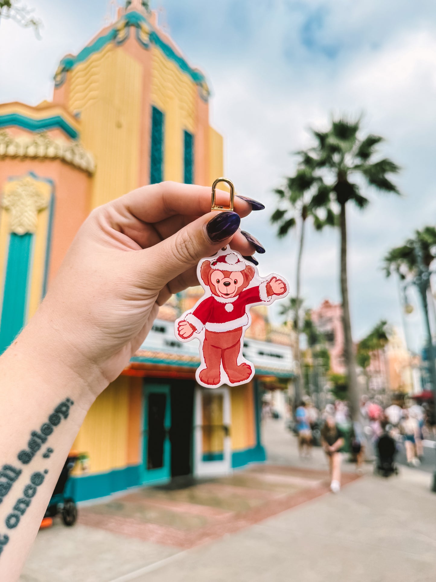 Santa Duffy Bag Charm