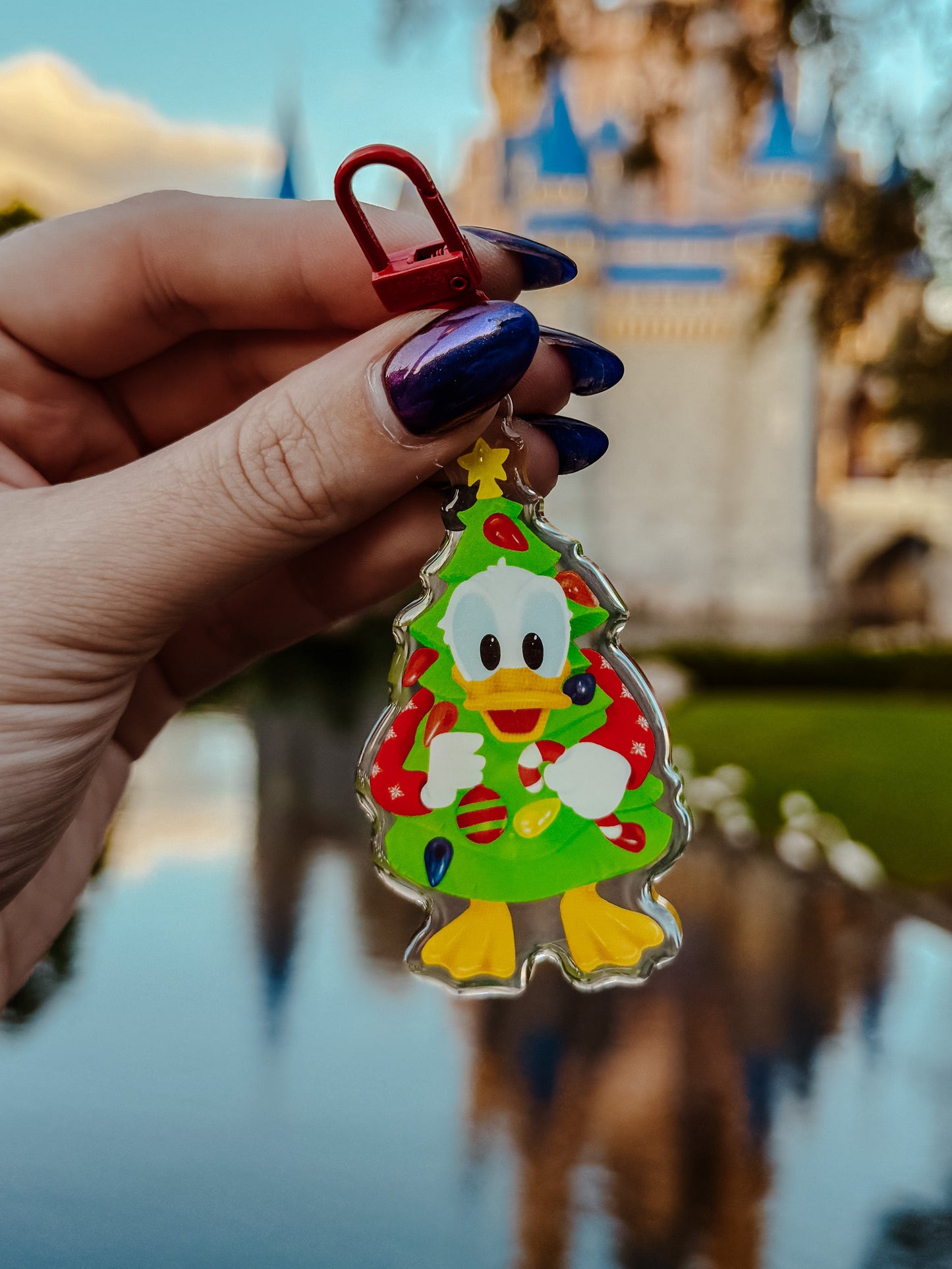 Donald Christmas Tree Bag Charm