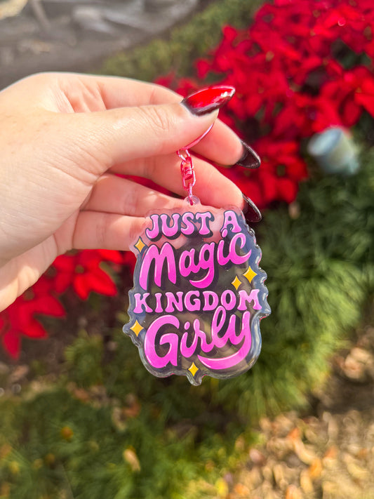 Just A Magic Kingdom Girly Bag Charm