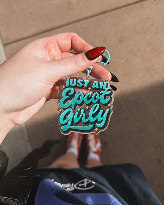 Just A Epcot Girly Bag Charm