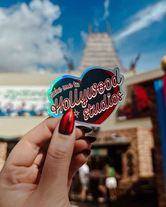 Take Me To Hollywood Studios Sticker